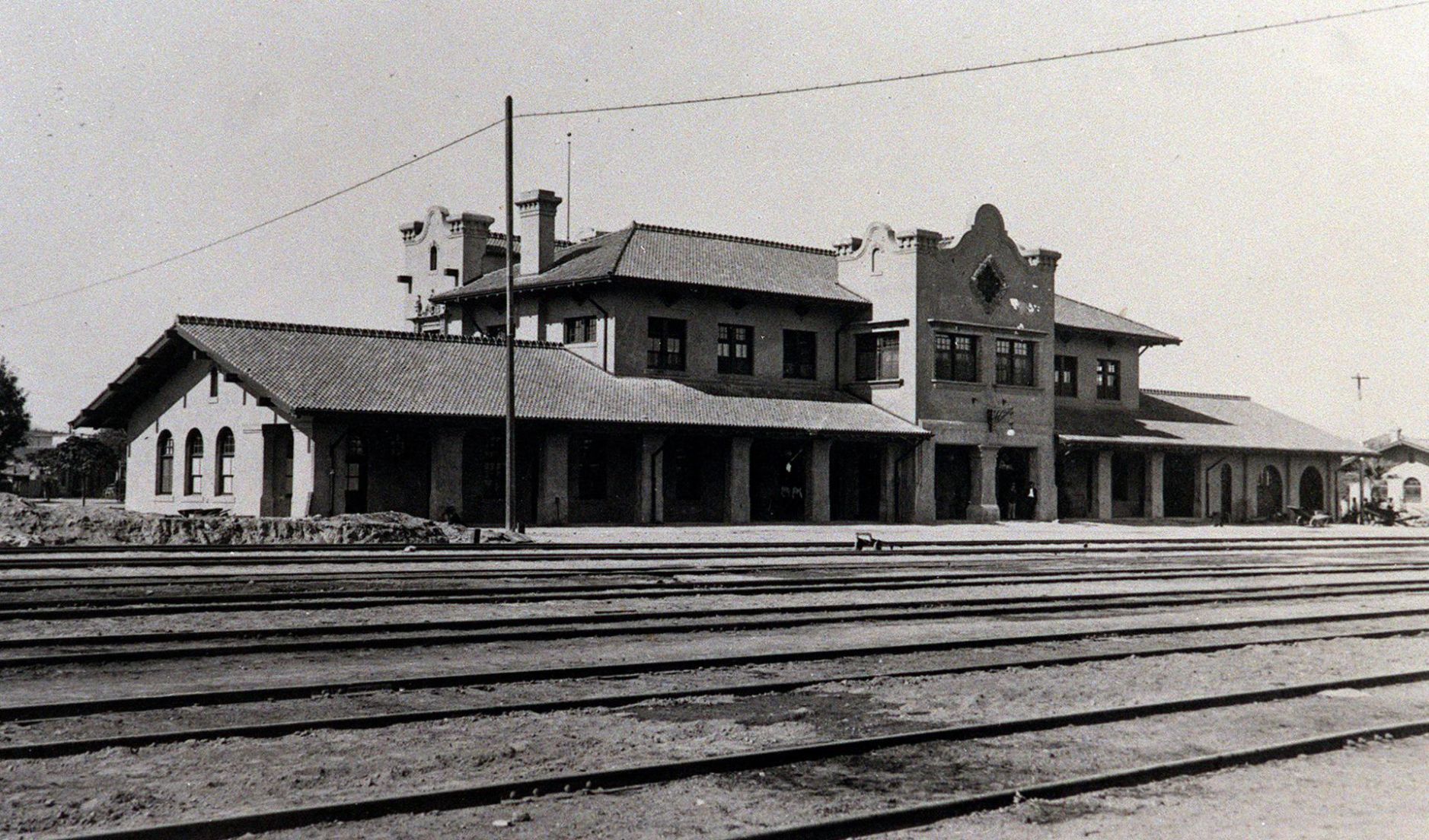 Historic train depot in Tucson